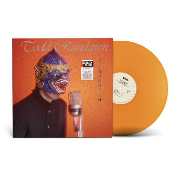 RUNDGREN,TODD – A CAPPELLA (ORANGE VINYL) (RSD BLACK FRIDAY 2025) - LP •
