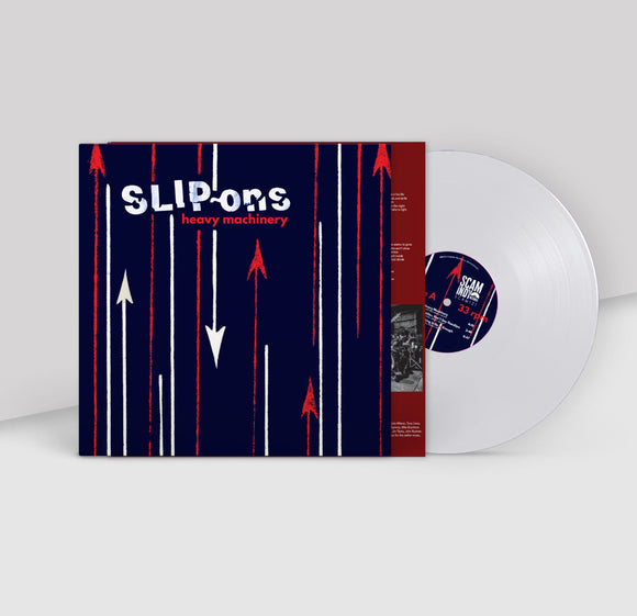 SLIP-ONS – HEAVY MACHINERY (WHITE VINYL) - LP •