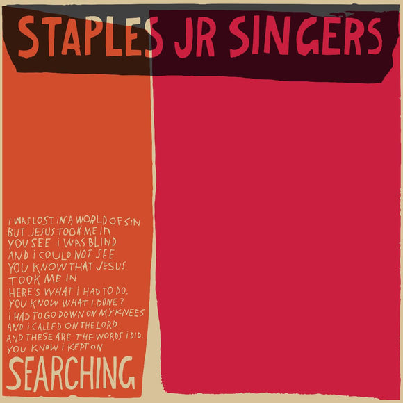 STAPLES JR. SINGERS – SEARCHING - LP •