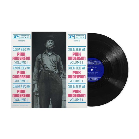 ANDERSON,PINK – VOL. 1: CAROLINA BLUES MAN (180 GRAM BLUESVILLE ACOUSTIC SOUNDS SERIES) - LP •