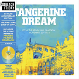 TANGERINE DREAM – LIVE AT THE KELVIN HALL GLASGOW 1974: 50TH ANNIVERSARY EDITION (BLUE & YELLOW VINYL) (RSD BLACK FRIDAY 2024) - LP •