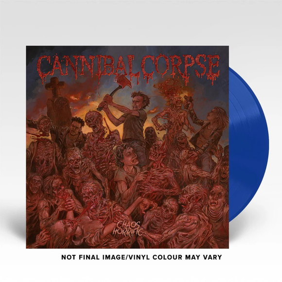 CANNIBAL CORPSE – CHAOS HORRIFIC (BLUE SMOKE) - LP •