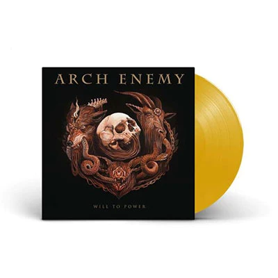 ARCH ENEMY – WILL TO POWER (YELLOW VINYL) - LP •