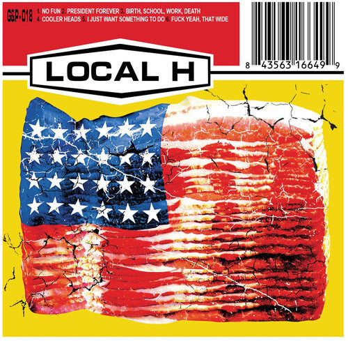 LOCAL H – NO FUN EP  (EP) (REISSUE) - LP •