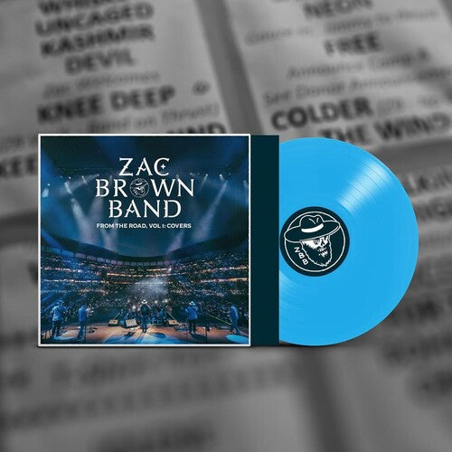 BROWN,ZAC – FROM THE ROAD V.1:COVERS (BLUE VINYL) - LP •
