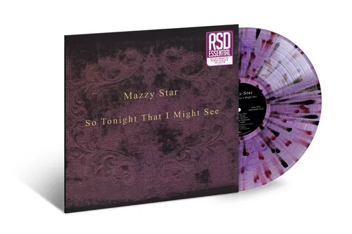 MAZZY STAR – SO TONIGHT THAT I MIGHT  SEE (VIOLET SMOKE WITH PURPLE & BLACK SPLATTER) (RSD ESSENTIALS) - LP •
