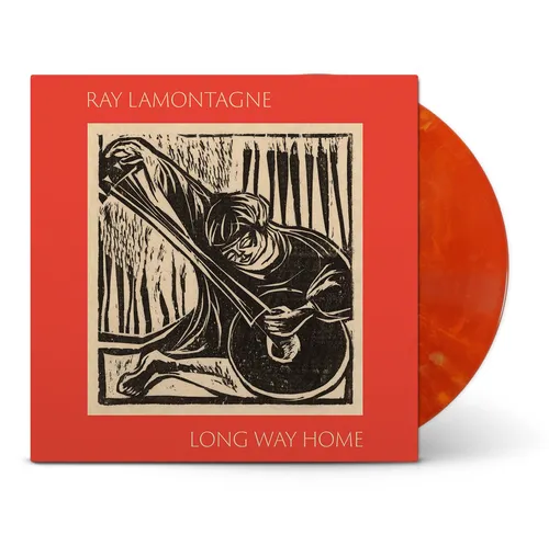 LAMONTAGNE,RAY – LONG WAY HOME (INDIE EXCLUSIVE ERUPTION ORANGE VINYL) - LP •