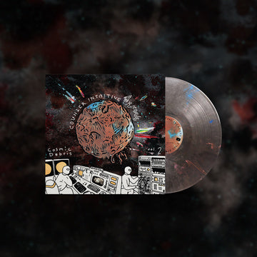 COUNTER INTUITIVE PRESENTS: – COSMIC DEBRIS V.2 / VARIOUS (RAINBOW SPLATTER) - LP •