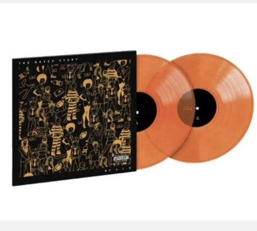 JID – NEVER STORY - DELUXE EXPANDED 2LP (ORANGE CRUSH) - LP •