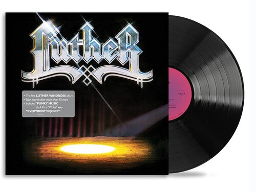 LUTHER (LUTHER VANDROSS) – LUTHER (REISSUE) - LP •
