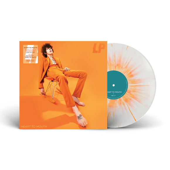 LP – HEART TO MOUTH (WHITE/ORANGE SPLATTER) - LP •