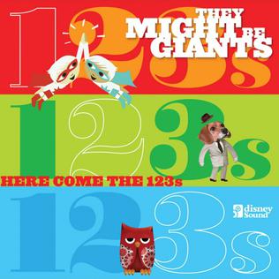 THEY MIGHT BE GIANTS (FOR KIDS) – HERE COME THE 123S (NEON GREEN & ORANGE SPLATTER) - LP •