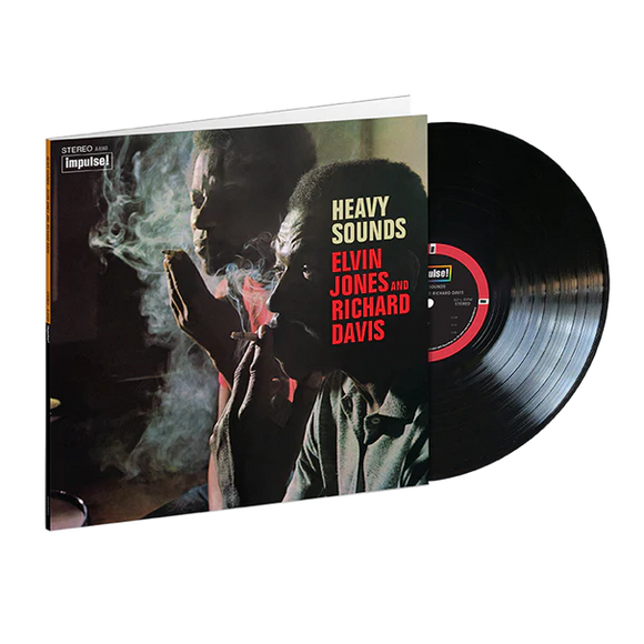 JONES,ELVIN / DAVIS,RICHARD – HEAVY SOUNDS (VERVE BY REQUEST SERIES) - LP •