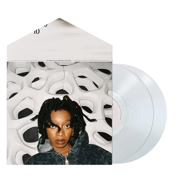 LITTLE SIMZ – NO THANK YOU (MILKY CLEAR) - LP •