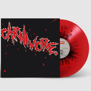 CARNIVORE 「CARNIVORE」 CARNIVORE CARNIVORE (RED WITH BLACK SPLA LP – Lunchbox Records