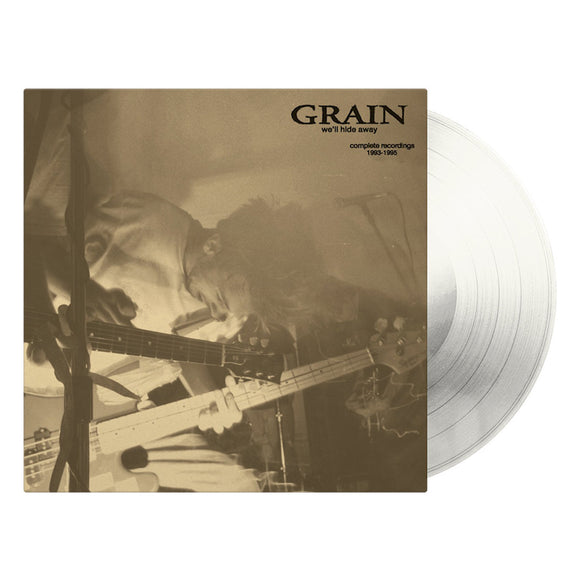 GRAIN – WE'LL HIDE AWAY: COMPLETE RECORDINGS 1993-1995 (CLOUDY CLEAR VINYL) - LP •