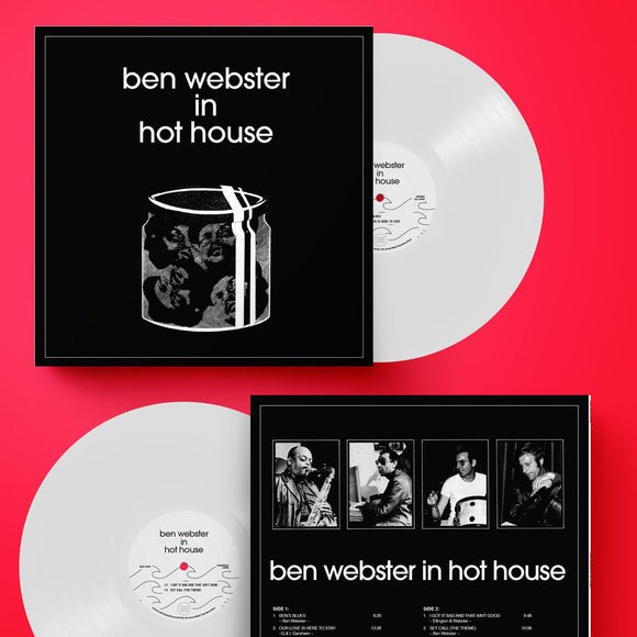 WEBSTER,BEN – IN HOT HOUSE (WHITE VINYL) - LP •