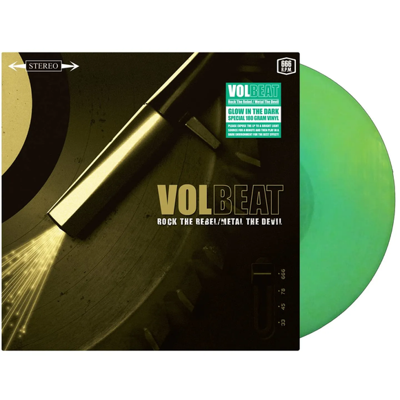 VOLBEAT – ROCK THE REBEL/METAL (GLOW IN THE DARK VINYL) - LP •