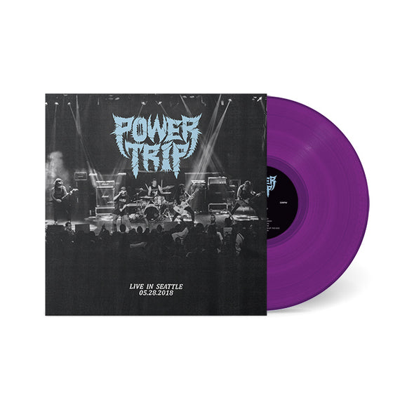 POWER TRIP – LIVE IN SEATTLE (PURPLE VINYL) - LP •