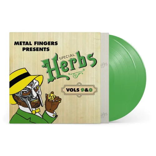 MF DOOM – METAL FINGERS PRESENTS: SPECIAL HERBS VOL. 9 & 0 (EVERGREEN VINYL) - LP •