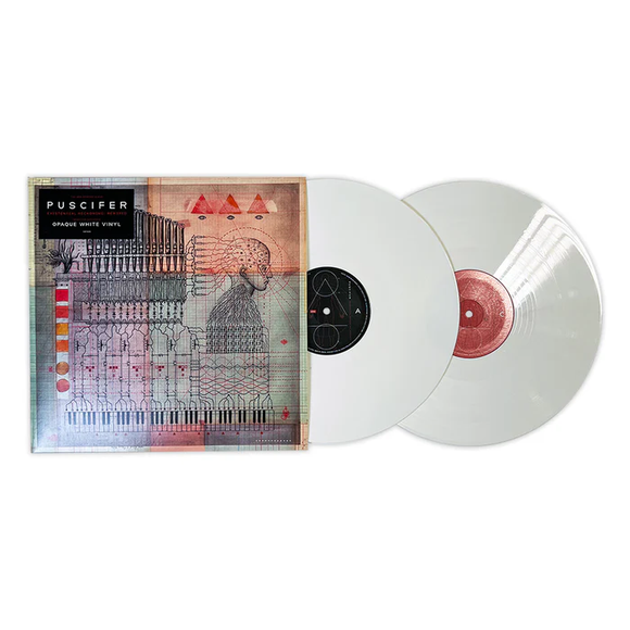PUSCIFER – EXISTENTIAL RECKONING RE-WIRED (OPAQUE WHITE VINYL) - LP •