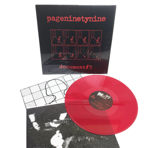 PAGENINETYNINE – DOCUMENT #5 (RED VINYL) - LP •