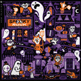 NOW PLAYING: SPOOKY ROCK – VARIOUS (ORANGE VINYL) - LP •