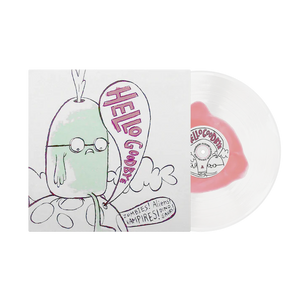 HELLOGOODBYE – ZOMBIES ALIENS VAMPIRES DINOSAURS (PINK IN CLEAR) - LP •