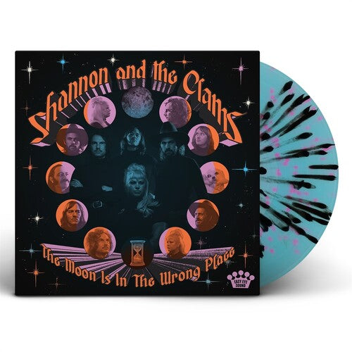 SHANNON & THE CLAMS – MOON IS IN THE WRONG (BLUE/NEON PINK/BLACK SPLATTER) - LP •