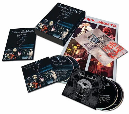 BLACK SABBATH – LIVE EVIL (40TH ANNIVERSARY DELUXE BOX SET) - CD •