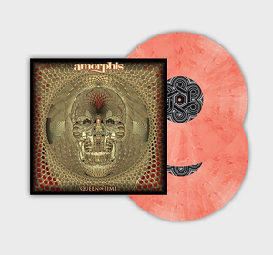 AMORPHIS – QUEEN OF TIME (RED/WHITE MARBLED COLORED VINYL) - LP •