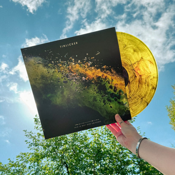 TINLICKER – THIS IS NOT OUR UNIVERSE (YELLOW/BLACK MARBLE) - LP •