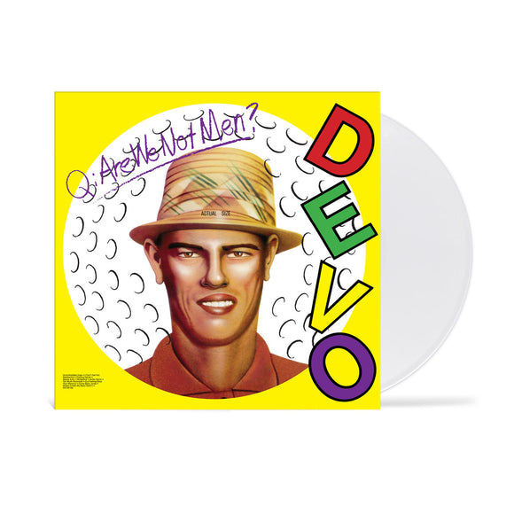 DEVO – Q:ARE WE NOT MEN (WHITE VINYL) - LP •