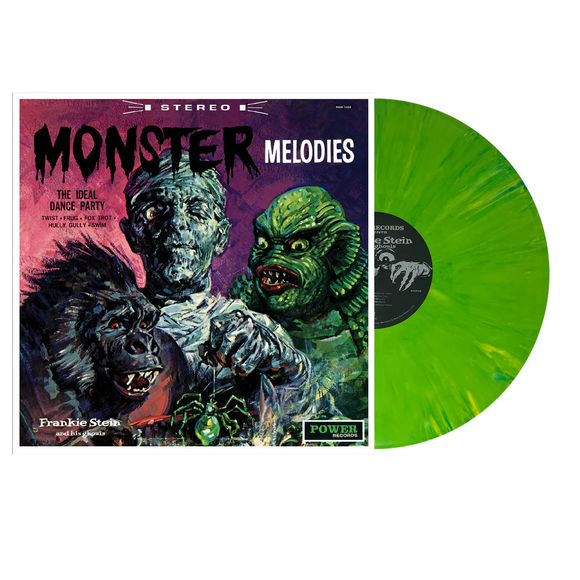 STEIN,FRANKIE & HIS GHOULS – MONSTER MELODIES (RADIOACTIVE GREEN VINYL) - LP •