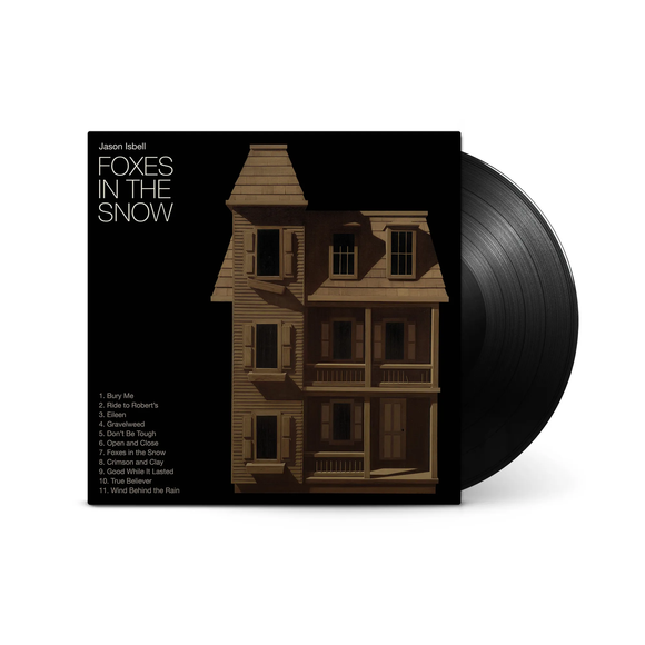 JASON ISBELL – FOXES IN THE SNOW (BLACK VINYL) LP <br>PREORDER out 3/7/2025 •