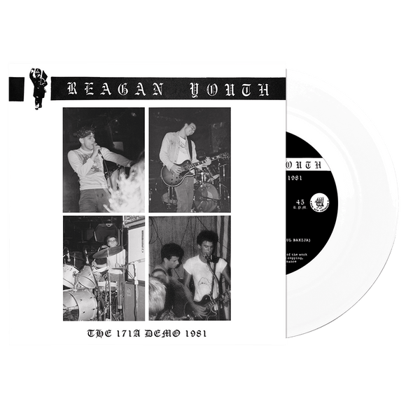 REAGAN YOUTH – 171A DEMO 1981 (WHITE VINYL) - 7