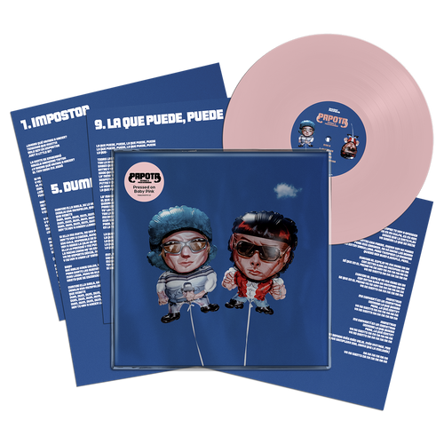 CA7RIEL / PACO AMOROSO – PAPOTA (BABY PINK) - LP •