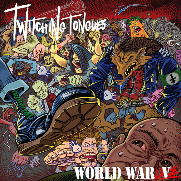 TWITCHING TONGUES – WORLD WAR LIVE - LP •