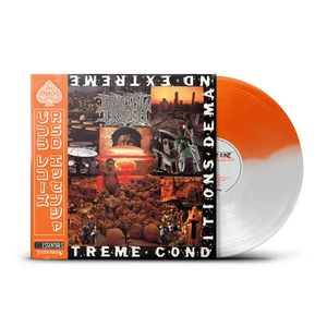 BRUTAL TRUTH – EXTREME CONDITIONS (ORANGE & WHITE SPLIT VINYL - RSD ESSENTIALS) LP <br>PREORDER out 10/18/2024 •