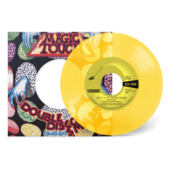 LIGHT TOUCH BAND & MAGIC TOUCH – CHI - C - A - G - O (IS MY CHIGAGO) B/W SEXY LADY  (CLEAR YELLOW) - 7