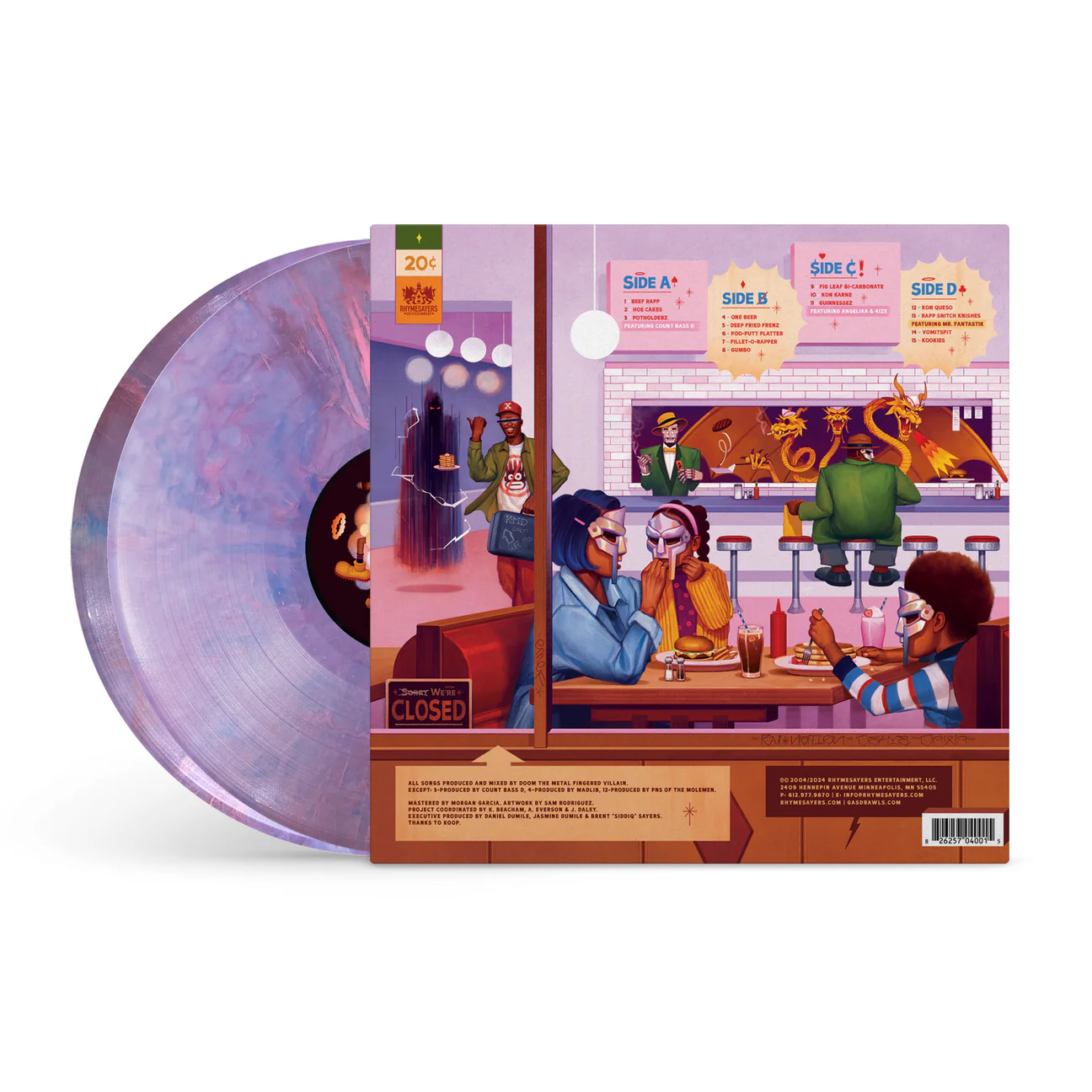 MF DOOM MM FOOD (20TH ANNIV SWEET TART LP – Lunchbox Records