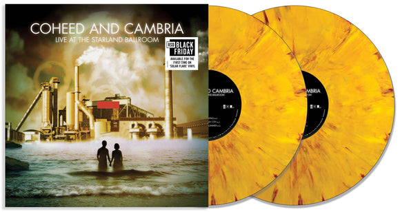 COHEED & CAMBRIA – LIVE AT THE STARLAND BALLROOM 2004 (SOLAR FLARE VINYL) (RSD BLACK FRIDAY 2023) - LP •