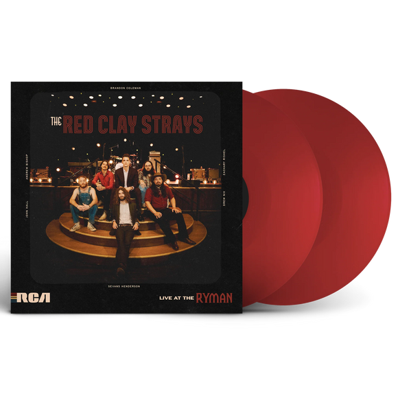 RED CLAY STRAYS – LIVE AT THE RYMAN (OPAQUE CANDY RED) - LP •