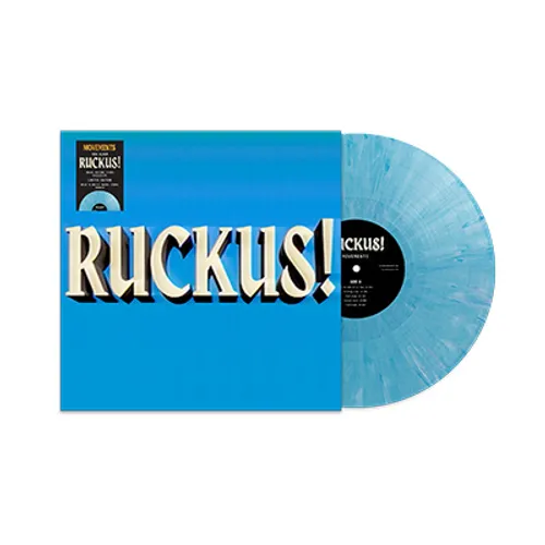 MOVEMENTS – RUCKUS! (BLUE & WHITE SWIRL INDIE EXCLUSIVE) - LP •