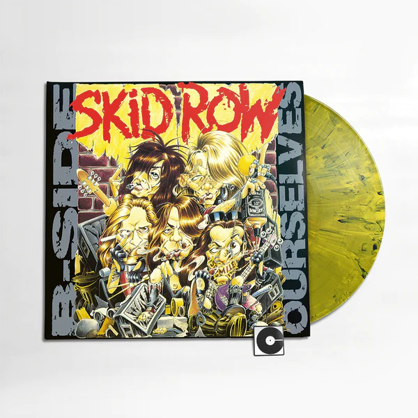 SKID ROW B SIDE OURSELVES YELLOW BLACK MARBLE RSD BLACK FRIDAY 2023 LP