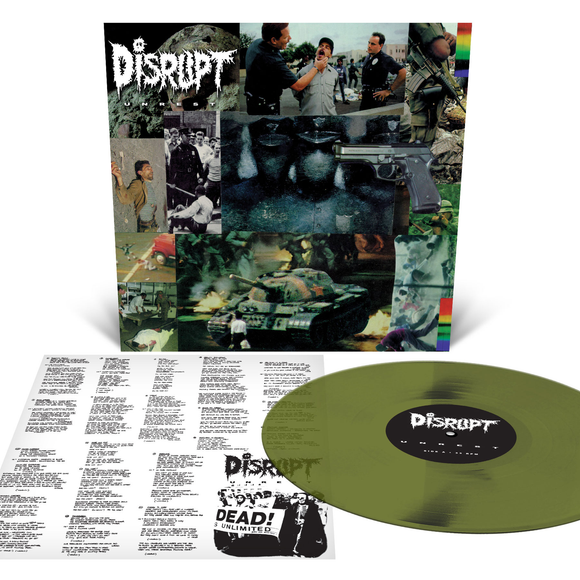 DISRUPT – UNREST (SWAMP GREEN) - LP •