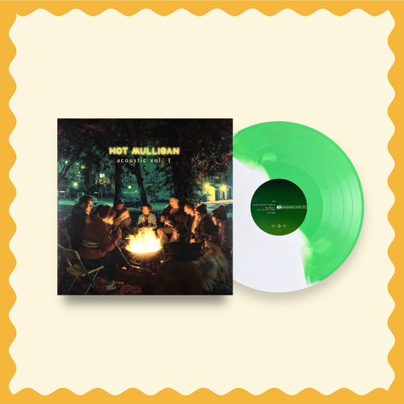 HOT MULLIGAN – ACOUSTIC VOL. 1 + 2 (GREEN/WHITE BLEND VINYL) - LP •