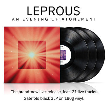 LEPROUS – EVENING OF ATONEMENT (3LP) - LP •
