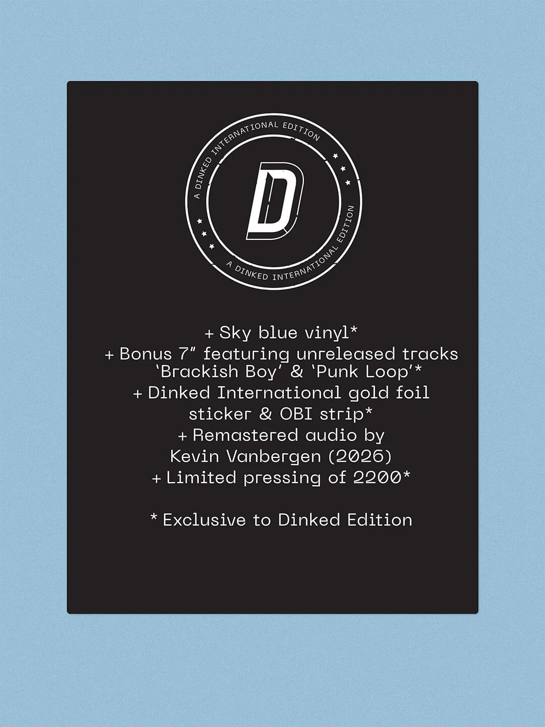PIXIES TROMPE LE MONDE (DINKED BLUE W LP – Lunchbox Records