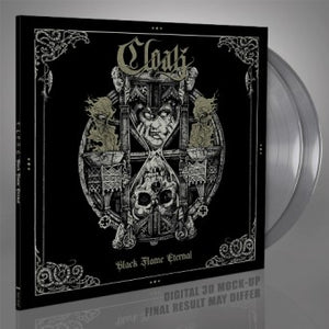 CLOAK – BLACK FLAME ETERNAL (SILVER VINYL) - LP •